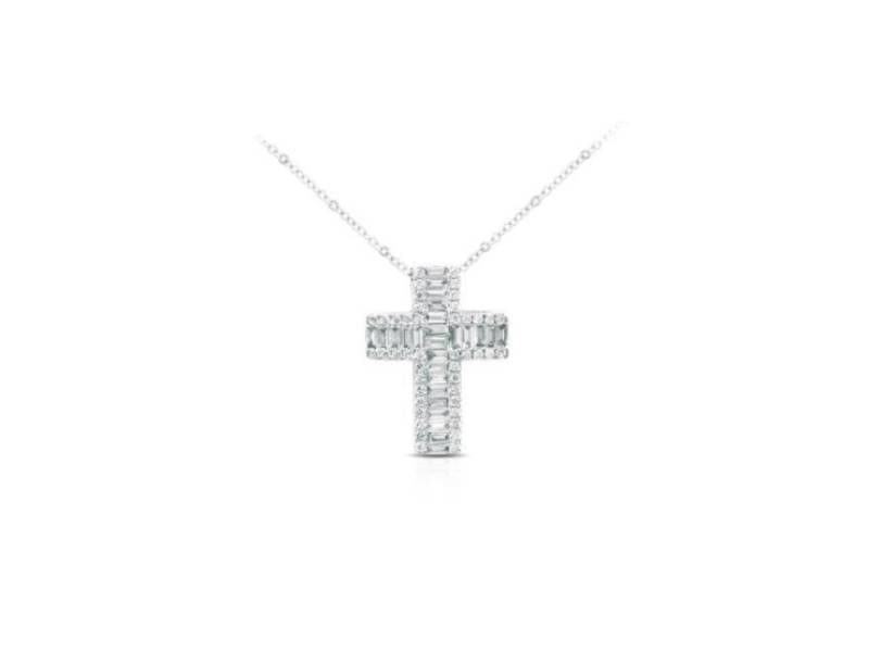 WHITE GOLD PENDANT WITH DIAMONDS PREZIOSE EMOZIONI GIANNI CARITA' CRF871/OB